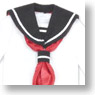 PNXS School Uniform Set (White x Navy) (Fashion Doll)