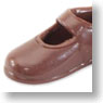 Soft Vinyl Strap Shoes II (Brown) (Fashion Doll)