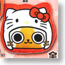 Airou x Hello Kitty Diecut Cushion Normal Face (Anime Toy)