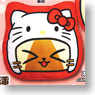Airou x Hello Kitty Diecut Cushion Smile Face (Anime Toy)