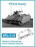 Metallic Crawler Track for FV432 Family (Plastic model)