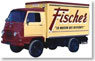 SINPAR ミニ 冷凍トラック 「Fischer」 (ブラウン/アイボリー) (ミニカー)