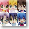 Color Collection Hayate the Combat Butler the Movie Trading Mascot 8 pieces (PVC Figure)