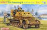 Sd.Kfz.7/1 2cm Flakvierling 38 w/Armor Cab (2 in 1) (Plastic model)