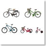 [Miniatuart] Diorama Option Kit : Bicycle A (Unassembled Kit) (Model Train)
