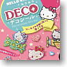 Sanrio Character Hello Kitty Kirakira Decoration Sticker 10 pieces (Shokugan)