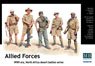 Allied Forces WWII Era, North Africa, Desert Battles Series (Plastic model)