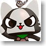 AIrou Furifuri Mascot Key Chain (Melaleu/Barrel) (Anime Toy)