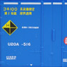 Private Owner Container Type U20A-500 (Nippon Express Color/3 pcs) (Model Train)