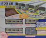 Remotrain Full Set Series E231 Soubu Line (Model Train)