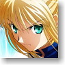 [Fate/stay Night -UNLIMITED BLADE WORKS-] Microfiber Mini Towel [Saber] (Anime Toy)