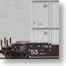 Gunderson MAXI-IV Double Stack Car BNSF #253791 (w/BNSF Container) (BNSF Brown/White Letter No.253791) (Model Train)