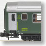 SBB RIC Schnellzugwagen 2.Klasse, grun, altes Logo, Ep. IV : RIC Passenger Car 2nd Class Car Old SBB Logo (Green/Yellow Logo) (Model Train)