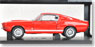 シェルビー マスタング GT500 1967 (レッド/ホワイトストライプ) (ミニカー)