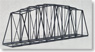 B42 Curved Chord Truss Bridge (Model Train)