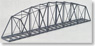 B50 Curved Chord Truss Bridge (Model Train)