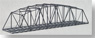 B50-2 曲弦トラス橋 (複線) (鉄道模型)