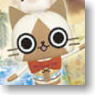 Monster Hunter Diary: Poka Poka Airu Village G Decoration Seal Airou (Anime Toy)