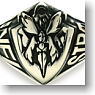 IS (Infinite Stratos) IS School Design Silver Ring Size : 11 (Anime Toy)