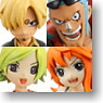 Half Age Characters One Piece Vol.3 8 pieces (PVC Figure)