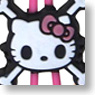 One Piece x Hello Kitty Stereo Earphone (Round) ONK-01B Kitty Scull (Anime Toy)