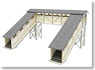 [Miniatuart] Miniatuart Putit : Bridge across railroad (Unassembled Kit) (Model Train)
