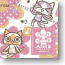Airou FlowerSeries Mobile Pouch (White) (Anime Toy)