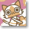 Airou FlowerSeries Mini Towel (Pink) (Anime Toy)