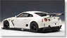 日産 GT-R FIA GT1 2010 (マット・ホワイト) (ミニカー)