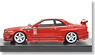 Nismo R34 GT-R S-tune (Active Red) (ミニカー)