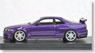 Nissan Skyline GT-R Vspec (R34) (Midnight Purple III) (ミニカー)