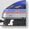 MP36PH, Virginia Railway Express Gallery Bi-Level Commuter Train 4 Unit Set (Basic 4-Car Set) (Model Train)