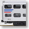 Gallery Bi-Level Coach Virginia Railway Express (No.V812) (二階建客車/銀) ★外国形モデル (鉄道模型)