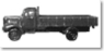 HO いすずトラック TX41型 (灰) (鉄道模型)