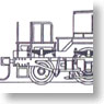 J.N.R. Convex Style Electric Locomotive Type EF13-29 Horizontal Filter (III) (Unassembled Kit) (Model Train)