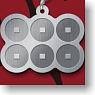 Sengoku Busho Crest Plate Key Ring B (Sanada Yukimura) (Anime Toy)