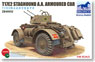British Staghound Armored Car w/Anti-aircraft gun (Plastic model)