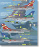 [1/48]F-16A MLU Fighting Falcon Royal Danish Air Force 730th Flying Corps 50th Anniversary Decal (Plastic model)