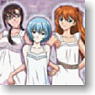 Rebuild of Evangelion 2 Pocket Clear File (B) Rei & Asuka & Mari (Anime Toy)