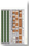 Gallery Wall Sheet for Twilight Express Basic Add-On Set (For KATO #10-870) (Model Train)