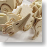 The 3D Puzzle Which Moves D430 Triceratops (Plastic model)