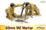 U.S. M2 Mortar & M1 Garand Rifle (Plastic model)