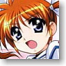 [Magical Girl Lyrical Nanoha The Movie 1st] Large Format Mouse Pad [Takamachi Nanoha Barrier Jacket Ver.2] (Anime Toy)