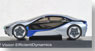 BMW Vision Efficient Dynamics (シルバー/ブラック/ブルーライン) (ミニカー)