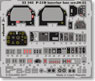 P-51D Interior late ser.20-35 S. A. Color Etching Parts (w/Adhesive) (Plastic model)