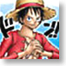 Print Guard Sensai iPhone4S One Piece New World 01 Luffy 4S (Anime Toy)
