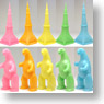 M-Pop Milky Glow Godzilla 350 & Marusan Tower First Limited 5-Colors (Completed)