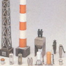 Factory Attachment Equipment C (Unassembled Kit) (Model Train)