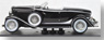 アーバン ボートテール ロードスター 1933 (ブラック/シルバー) (ミニカー)