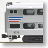 Gallery Bi-Level Cab-Coach Chicago VRE (Silver/Blue VRE Logo) (#V716) (Model Train)